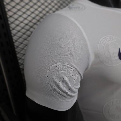 25-26 PSG White Special Edition Player Version Soccer Jersey 1:1 Thai Quality