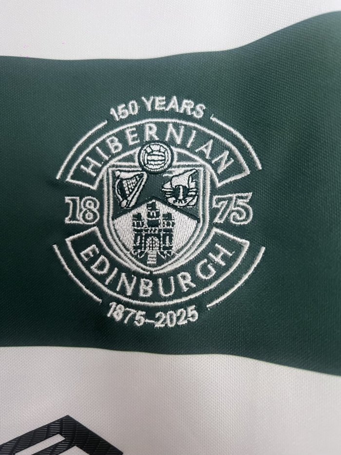 25-26 Hibernian FC Green 125th Anniversary Edition Fans Soccer Jersey 1:1 Thai Quality