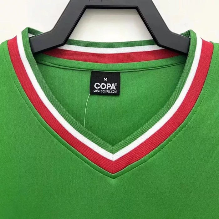 1970 Mexico Home Retro Soccer Jersey