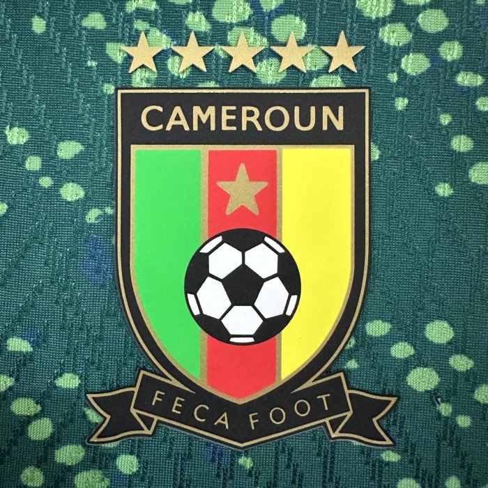 25-26 Cameroon Home Player Soccer Jersey