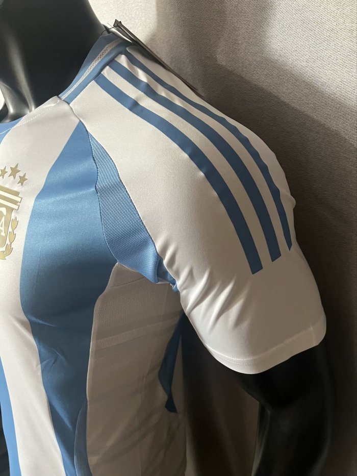 2024 Argentina Home Player Version Soccer Jersey