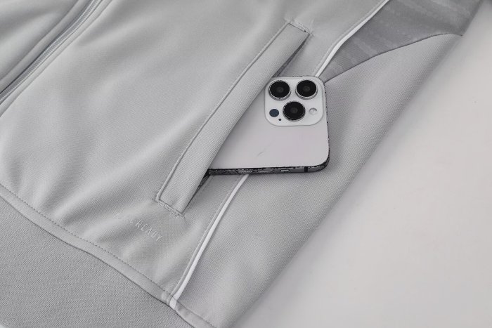 2025 AD Gray Jacket Tracksuit