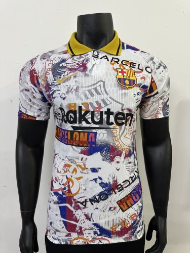 25-26 BAR Special Edition Player Version Training Shirts *红1899涂鸦