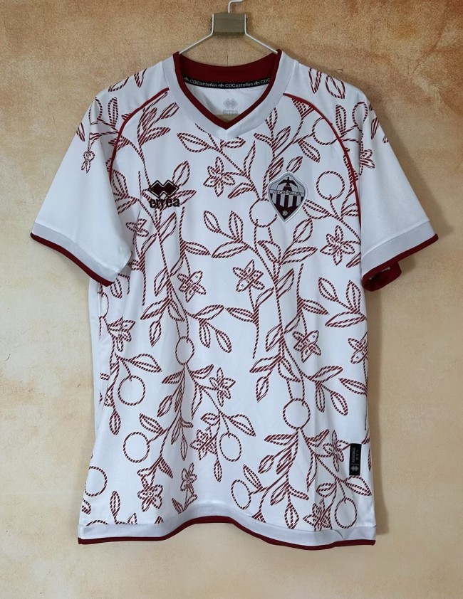 25-26 CD Castellon Away Fans Soccer Jersey 1:1 Thai Quality