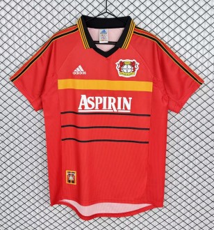 1999-2000 LeverKusen Home Retro Soccer Jersey