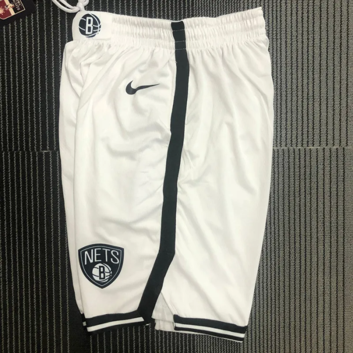 NETS White Edition Top Quality NBA Pants