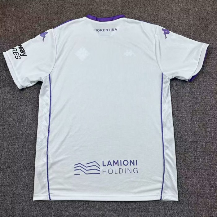 25-26 Fiorentina Away Fans Soccer Jersey