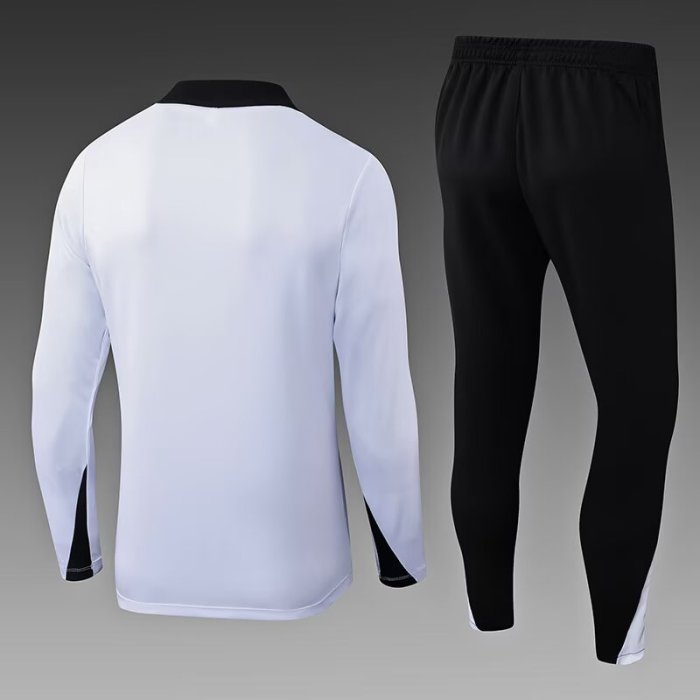 25-26 Corinthians High Quality Half Pull Tracksuit