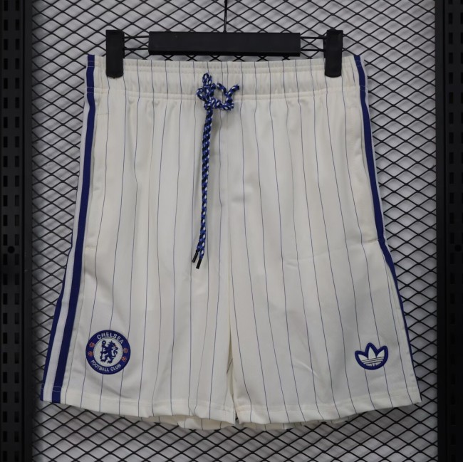 25-26 CHE White Casual Version Player Version Shorts Pants