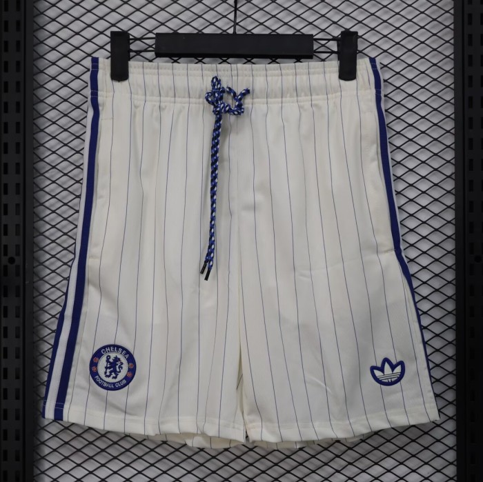 25-26 CHE White Casual Version Player Version Shorts Pants