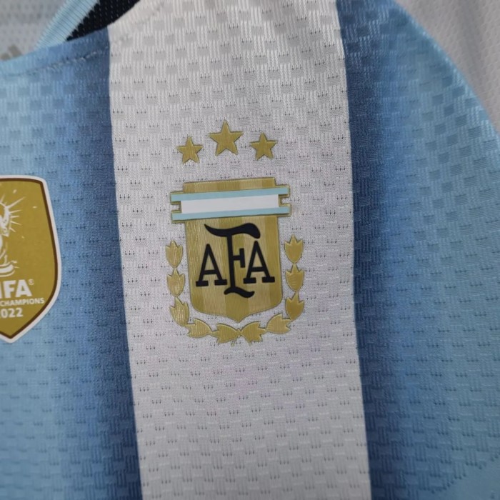2026 World Cup Argentina Home Women Player Version Soccer Jersey (女)