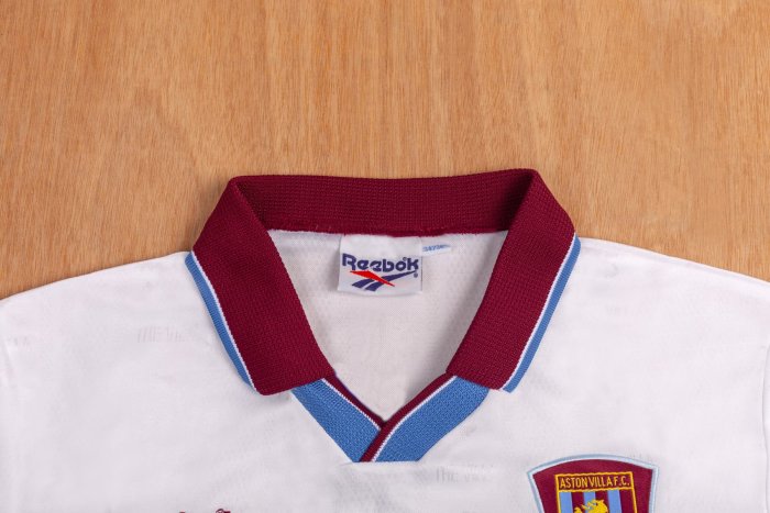 1995-1996 Aston Villa Away Retro Soccer Jersey