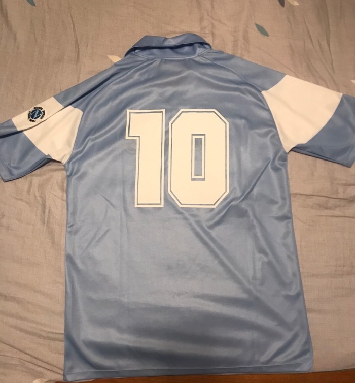 1990-1991 Napoli Home Retro Soccer Jersey