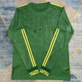 25-26 Mexico Gold Cup Green Long Sleeve Fans Soccer Jersey