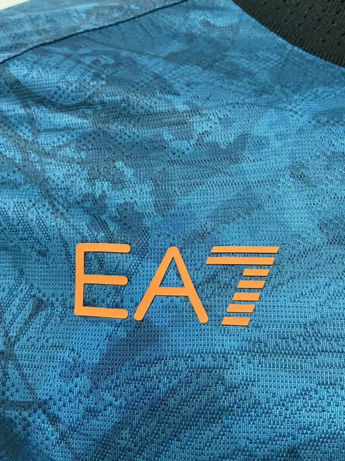 25-26 Napoli Blue All Saints' Day Player Version Soccer Jersey