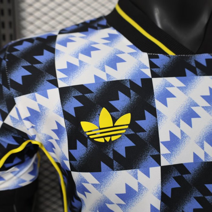 25-26 Man Utd Blue Black Special Edition Player Version Training shirts