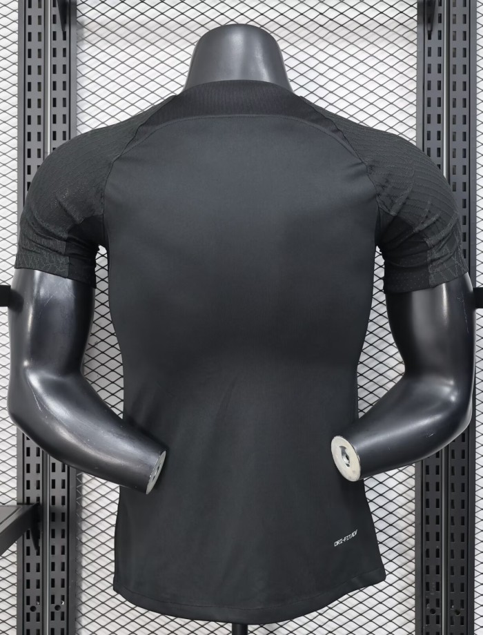 25-26 Ittihad Black Special Edition Player Version Training shirts (黄广告)
