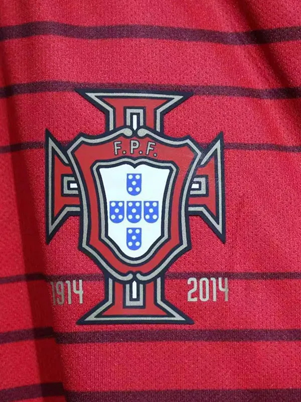 2014 Portugal Home Player Version Retro Soccer Jersey 1:1 Thai Quality*球员