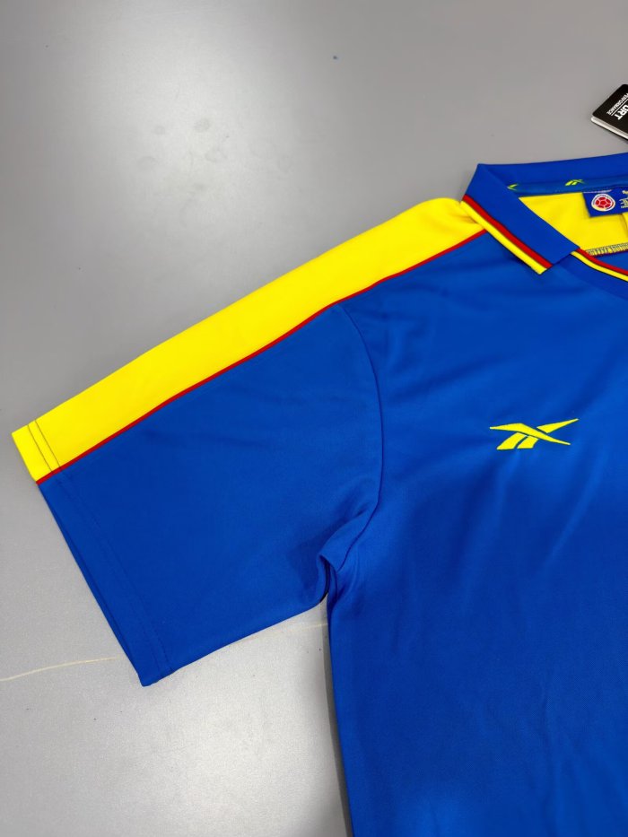 1998 Colombia Away Retro Soccer Jersey