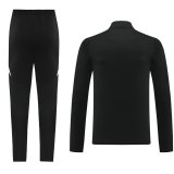 2024 AD Black Half Pull Tracksuit 