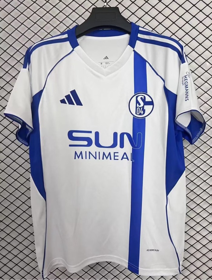 25-26 Schalke 04 Away Fans Soccer Jersey