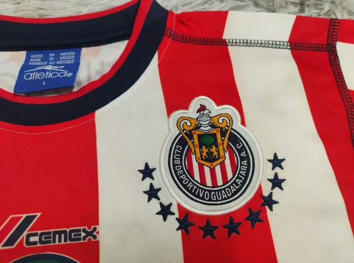 2002-2003 Chivas Home Retro Soccer Jersey