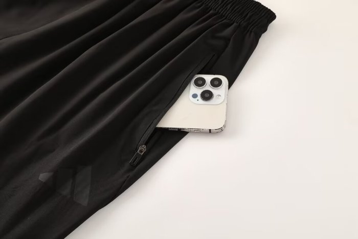 2025 AD Black Jacket Tracksuit