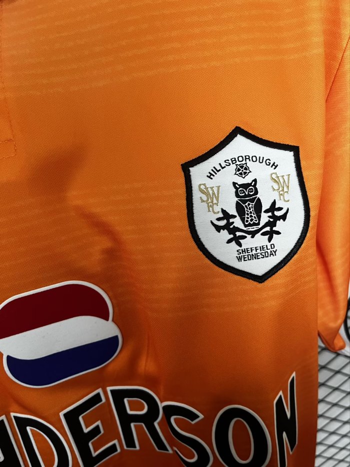 1998 Sheffield Wednesday Away Retro Soccer Jersey