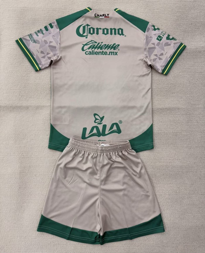 25-26 Santos Laguna Away Kids Soccer Jersey
