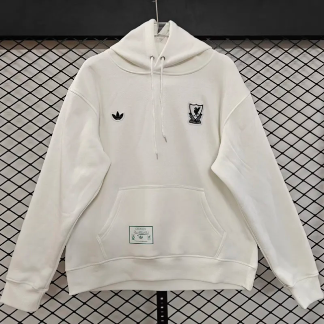 25-26 LIV White Hoody 白色(黑标加绒)