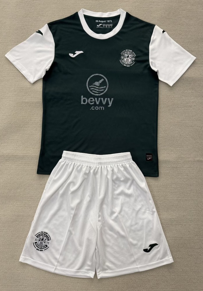 25-26 Hibernian FC Home Adult Suit 1:1 Thai Quality