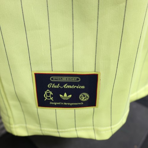 25-26 Club America Casual Version Player Version Training Shirts
