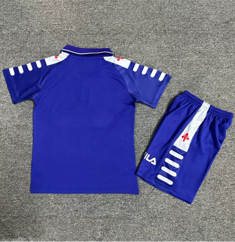 2008-2009 Fiorentina Home Retro Kids Soccer Jersey
