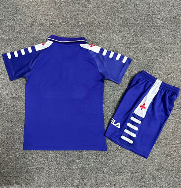 2008-2009 Fiorentina Home Retro Kids Soccer Jersey