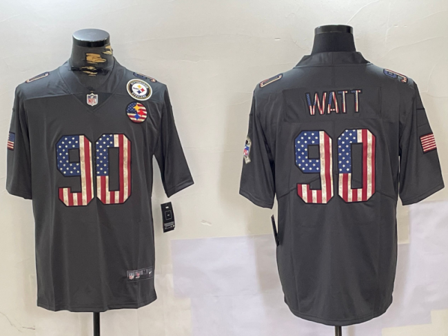 2024 NFL Pittsburgh Steelers New Pattern Jersey