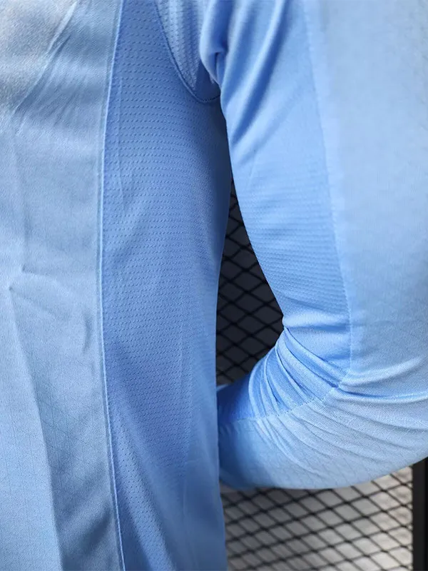 25-26 Man City Home Long Sleeve Player Version Soccer Jersey (长袖球员)