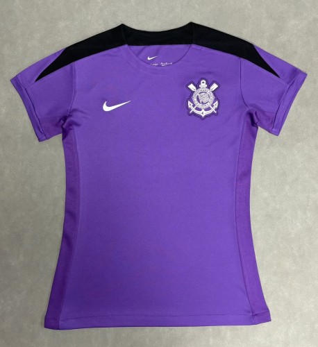 25-26 Corinthians Purple  Women Training shirts 1:1 Thai Quality(女)