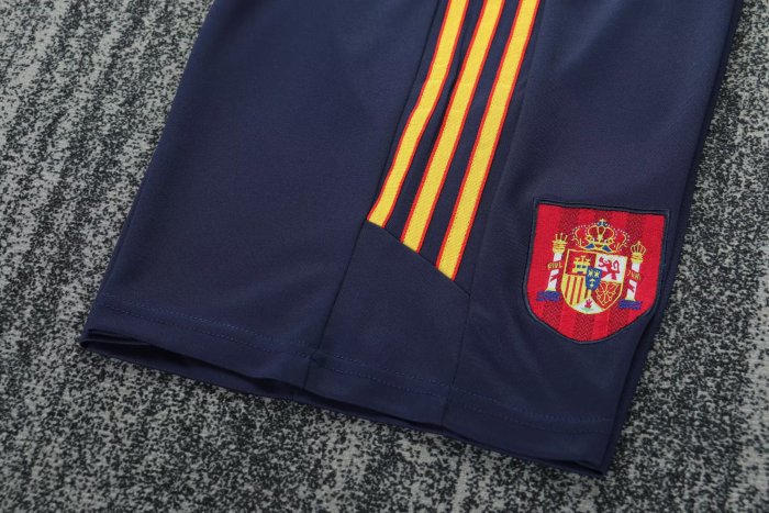 1996 Spain Away Retro Kids Soccer Jersey