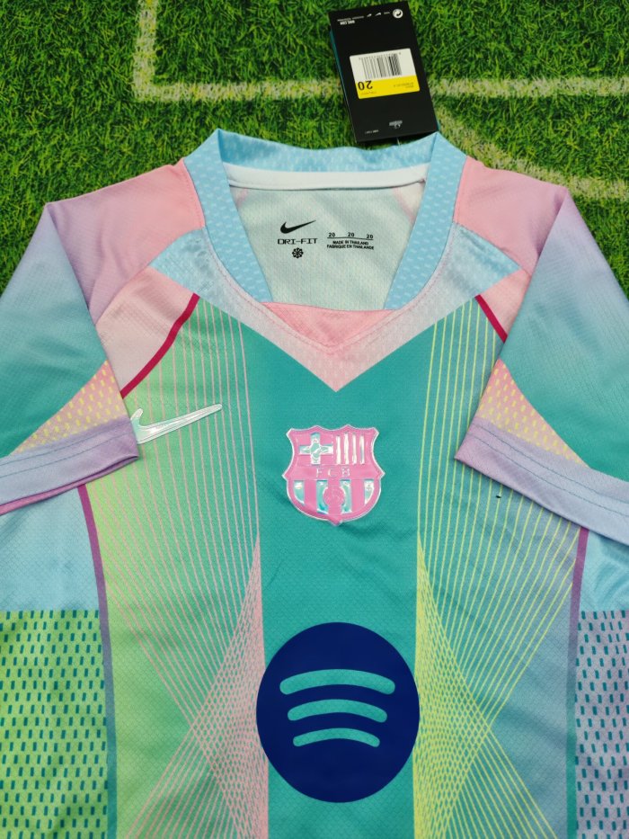 25-26 BAR Pink Special Edition Kids Soccer Jersey
