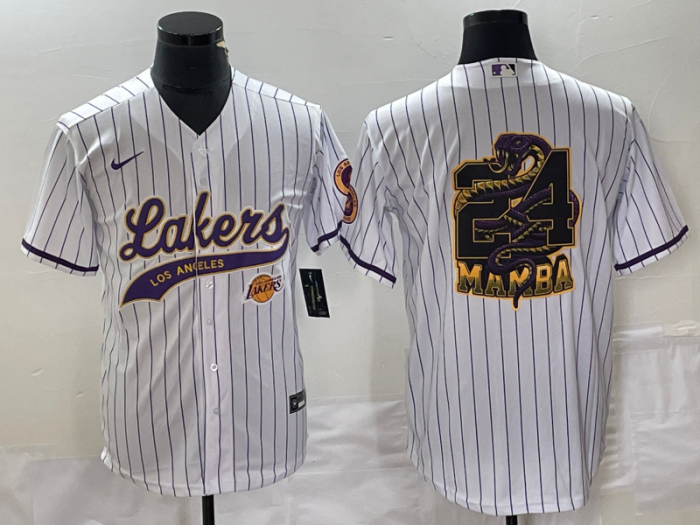 2025 MLB Los Angeles Lakers New Pattern Jersey