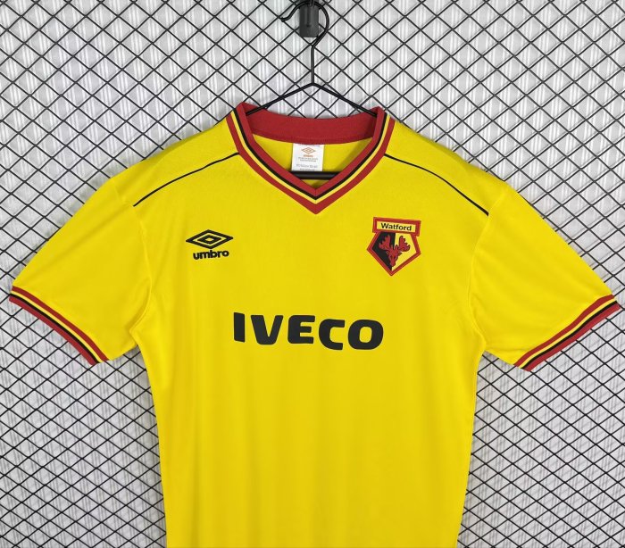 1982-1985 Watford Home Retro Soccer Jersey