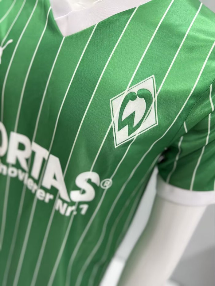 1987-1988 Werder Bremen Away Retro Soccer Jersey