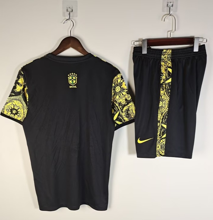 25-26 Brazil High Quality Kids Training Short Suit