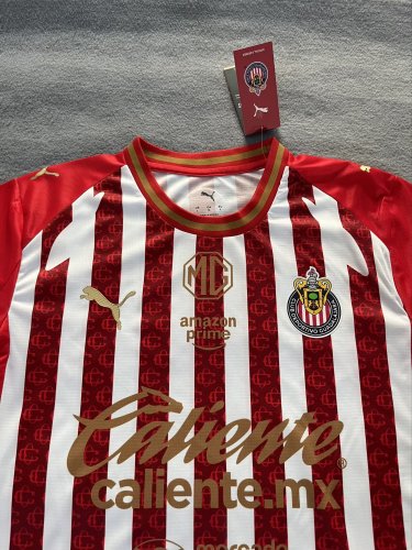 25-26 Chivas Red Special Edition Fans Soccer Jersey
