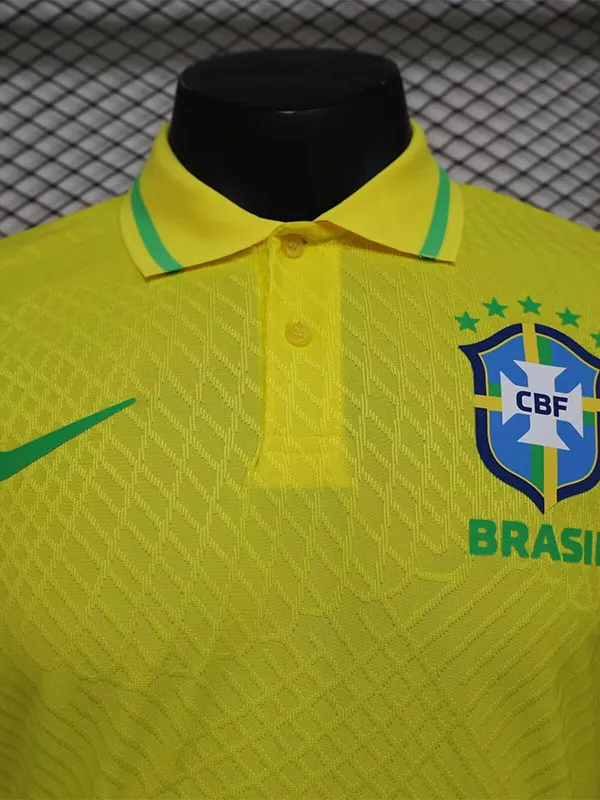 24-25 Brazil Yellow Special Edition Player Version Soccer Jersey
