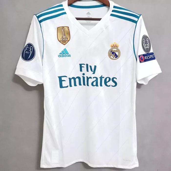 2017-2018 RMA Home Retro Soccer Jersey