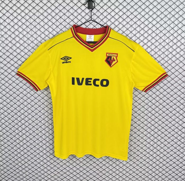 1982-1985 Watford Home Retro Soccer Jersey