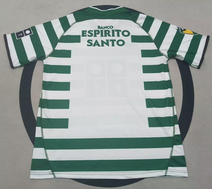 2003-2004 Sporting Lisbon Home Retro Soccer Jersey