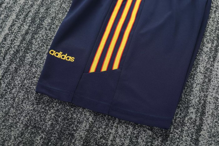 1996 Spain Away Retro Kids Soccer Jersey