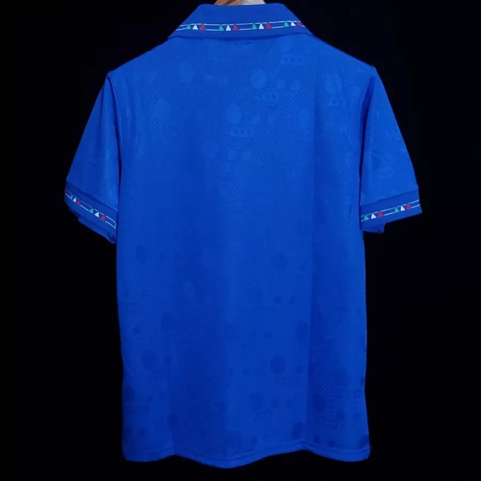 1994 Italy Home Blue Retro Soccer Jersey